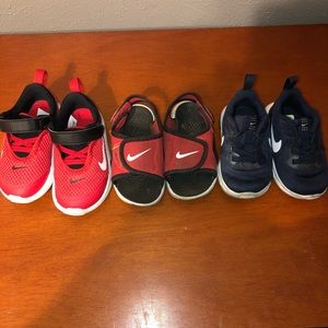 Nike Shoes (three pairs)